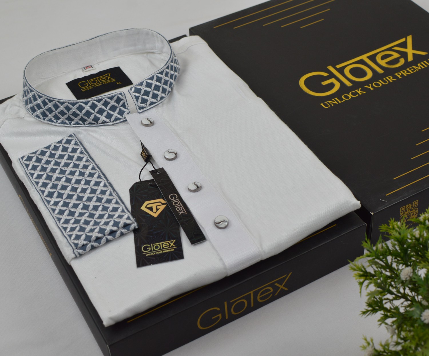 Men's Exclusive Embroidery Panjabi