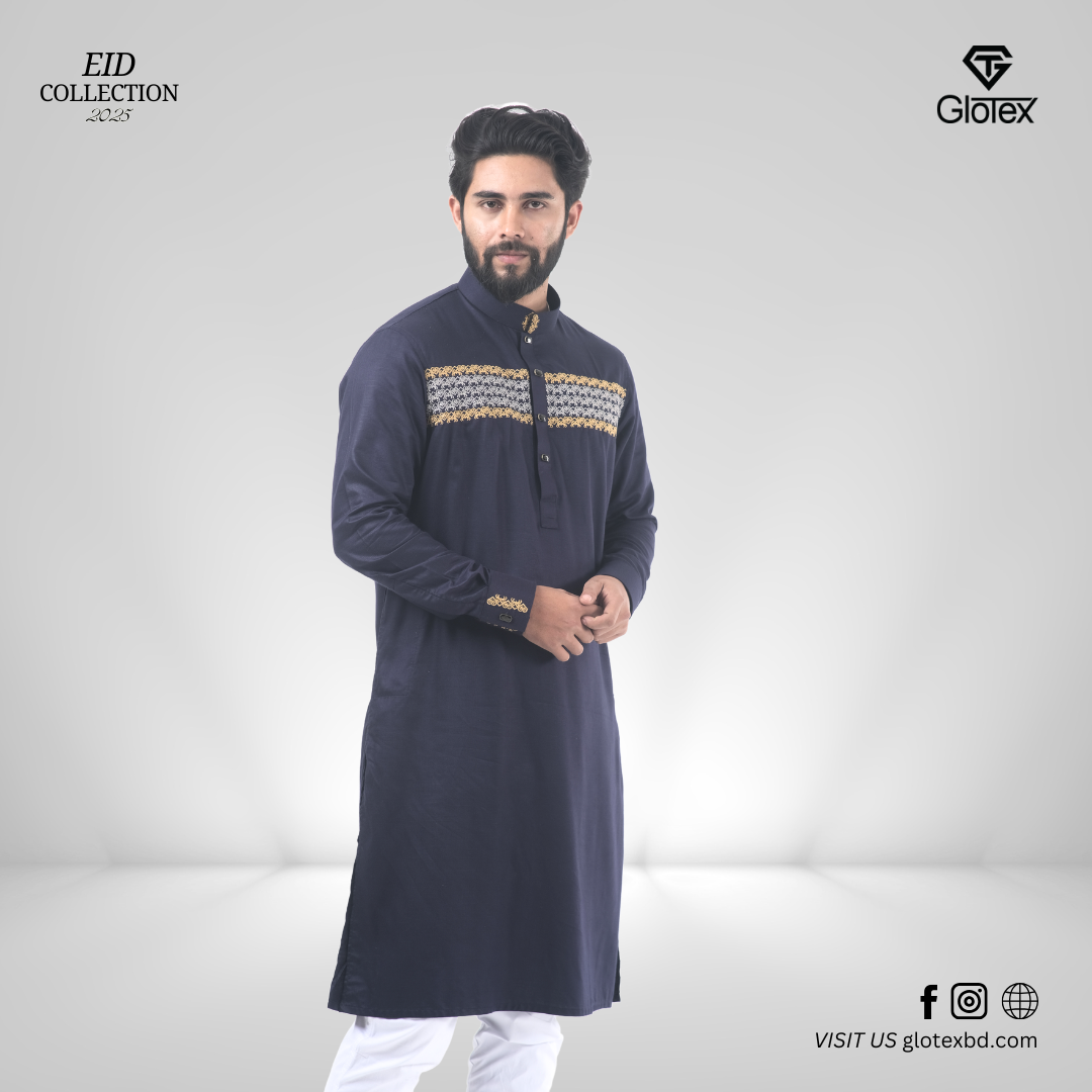 Men's Luxury Embroidery Panjabi (12)
