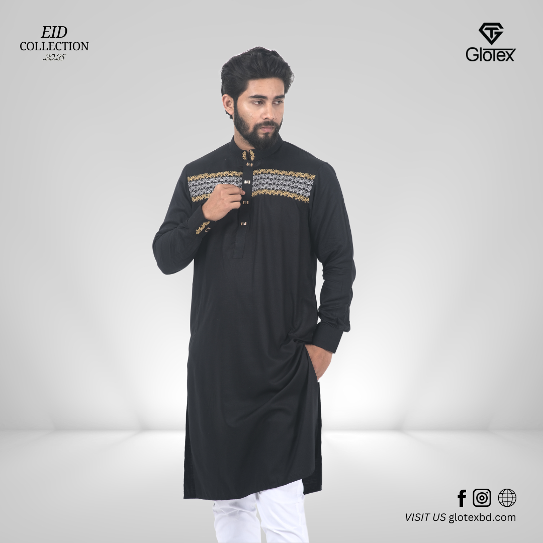 Men's Luxury Embroidery Panjabi (13)